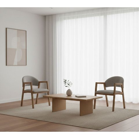 Jogo 2 Cadeiras Poltronas Allegra Luxo para Sala de Jantar Área Gourmet Escritório Madeira