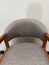 Ver imagem 7 de Jogo 2 Cadeiras Poltronas Allegra Luxo para Sala de Jantar Área Gourmet Escritório Madeira