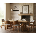 Ver imagem 2 de Jogo 2 Cadeiras Poltronas Allegra Luxo para Sala de Jantar Área Gourmet Escritório Madeira