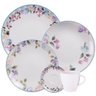 Aparelho de Jantar 20 Peças Porcelana Tramontina Aura Floral Jogo 4 Pessoas - 1