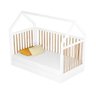 Berço Wood 2 em 1 Montessori Branco C/carvalho - Divicar - 7