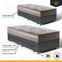 Ver imagem 4 de Cama Box com Colchão de Espuma D33 Millenium One Face + Auxiliar de Espuma Unique Solteiro 88cm