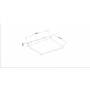 Ver imagem 2 de Tampo para Balcão 60 Cm Mdf Cozinha Modulada Cristal 25mm Cor:ébano