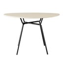 Ver imagem 3 de Mesa de Jantar Orgânica 120cm Barcelona Bege/Ciliegio