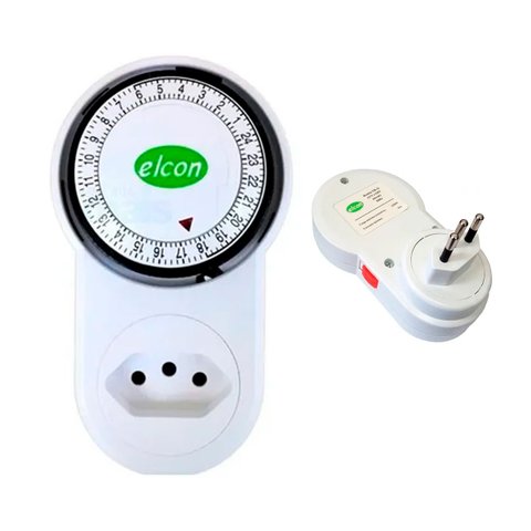 Timer Temporizador Bivolt Elcon Tm 22 TM22