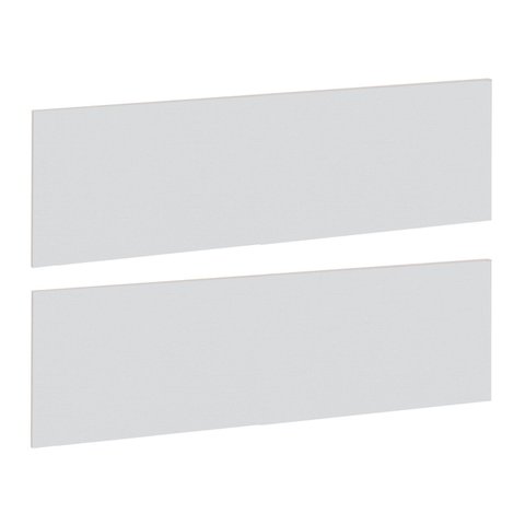 Conjunto Painel 2 Unidades em 100% MDF Complemento Branco/Line