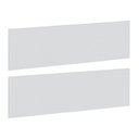 Ver imagem 1 de Conjunto Painel 2 Unidades em 100% MDF Complemento Branco/Line