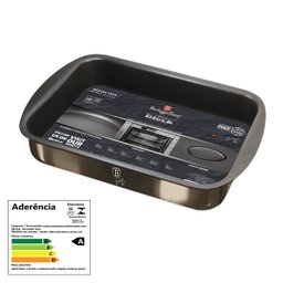 Forma Assadeira Antiaderente 40cm Shiny Black Berlinger Haus - 5
