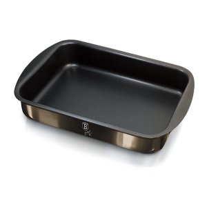 Forma Assadeira Antiaderente 40cm Shiny Black Berlinger Haus