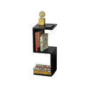 Ver imagem 7 de Nicho Mesa Cabeceira S 24x24x60 Quarto Decoração - Preto