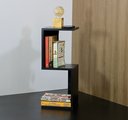 Ver imagem 2 de Nicho Mesa Cabeceira S 24x24x60 Quarto Decoração - Preto