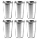 Ver imagem 1 de Kit 6 Copo Pequeno Inox 300 Ml