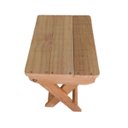 Ver imagem 3 de Banqueta Boteco Dobrável Pinus Cor Cerejeira - Volpato