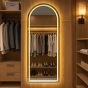 Ver imagem 7 de Espelho Lopazzi Arcos 170x70 com Led Jateado 3 Tons para Salão,barbearia,quarto e Sala de Estar