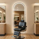 Ver imagem 3 de Espelho Lopazzi Arcos 170x70 com Led Jateado 3 Tons para Salão,barbearia,quarto e Sala de Estar