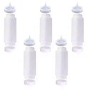 Ver imagem 1 de Conj 5 BISNAGA FIFO 473ML TIPO SUBWAY MOLHOS E CALDAS com Bico de Precisão