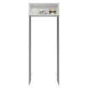 Ver imagem 5 de Porta-Geladeira 83 cm 1 Porta Basculante Crema/Branco/Crema Vik Madesa