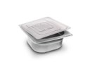 Ver imagem 2 de Conj 5 Cuba Inox 1/6x65 mm com Tampa 1/6 de Poli Simples