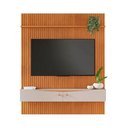Ver imagem 2 de Painel Riso Ripado 2,18x1,82cm com Nicho Jcm Cinamomo/off