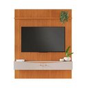 Ver imagem 2 de Painel Riso Ripado 2,18x1,82cm com Nicho Jcm Cinamomo/off