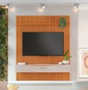 Ver imagem 1 de Painel Riso Ripado 2,18x1,82cm com Nicho Jcm Cinamomo/off
