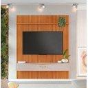 Ver imagem 1 de Painel Riso Ripado 2,18x1,82cm com Nicho Jcm Cinamomo/off