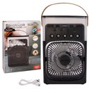 Ver imagem 1 de Climatizador e Ventilador Portátil Startools 500ml 3 Velocidades 10W Preto Bivolt