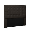 Ver imagem 1 de Cabeceira Verona para Cama Box Queen 160 Cm Corino Marrom - D’Rossi
