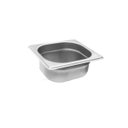 Ver imagem 2 de Conj 8 Cuba Inox 1/6x65 Mm com Tampa 1/6 De Poli com Abertura
