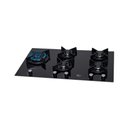 Ver imagem 1 de Fogão Cooktop Fischer 5 Queimadores Tc Infinity Duo Mesa Vidro Preto Bivolt