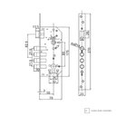Ver imagem 3 de Máquina de Fechadura Fortezza Central 4 Pinos