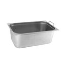 Ver imagem 3 de Cuba Gastronômica Inox Gn 1/1x150 Mm 21 L Com Alça Lume Inox Com Tampa Com Recorte