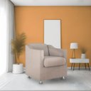 Ver imagem 3 de Poltrona Decorativa Tilla Suede Bege Twdecora