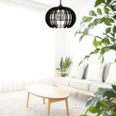 Ver imagem 5 de Luminária Teto tipo Pendente MAGNÉTICA MDF - Completa - Cor: Preta