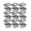 Ver imagem 1 de Conj 20 Cuba Gastronômica Inox GN 1/6x65 mm 1,0 L sem alça COM TAMPA INOX