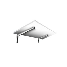 Mesa de Parede Prateleira Escrivaninha Dobrável 40x90cm 30kg - Branco - 2