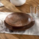 Ver imagem 3 de Jogo de 6 Pratos Rasos Orgânico Florear - Terracota