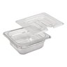 Conj 18 Cuba Gastronômica Policarbonato GN 1/6X65 mm 1,0L com Tampa com Abertura - 2