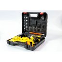 Ver imagem 4 de Parafusadeira Furadeira 48v sem Fio 2 Bateria Bivolt Amarela