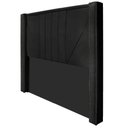 Ver imagem 4 de Cabeceira Casal 140 Cm Para Cama Box Suede Preto