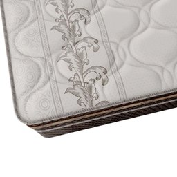 Cama Box Baú Casal Colchão Molas Flora Gazin + Box Sintético 52x138x188 Marrom - 12