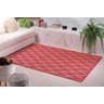 Tapete Sisal 2M x 2,50M Perfil Baixo 1cm Alt. Vermelho - 1
