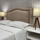 Ver imagem 1 de Cabeceira Cama Casal Sevilha Provençal Diamond Linho Bege 120 Rbl