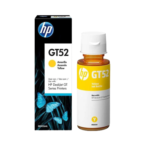 Refil de Tinta Gt52 Amarelo M0h56al- Deskjet Gt 5822