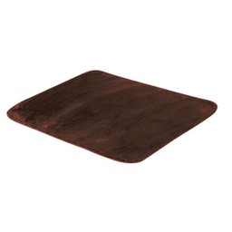 Tapete Liso Pelucia 0,70 x 1,40 Café - 1