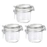 Conj 3 Pote de vidro hermético Fido Terrina 200 ml Ø 83 mm - 1