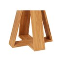 Ver imagem 7 de Conjunto: Mesa de Cozinha Celeste C/ Tampo Madeirado C/ Vidro Redondo 103x103cm e 4 Cadeiras Sofia