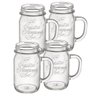 Kit 4 Caneca Quattro Stagioni 415ml sem Tampa - 1