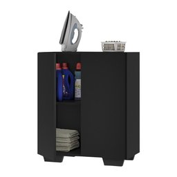 Armário Lavanderia com 2 Portas Multimóveis MP5023 Preto - 2