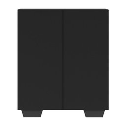 Armário Lavanderia com 2 Portas Multimóveis MP5023 Preto - 5